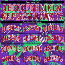 Load image into Gallery viewer, Custom 3D Pattern Design Music Festival Authentic Baseball Jersey