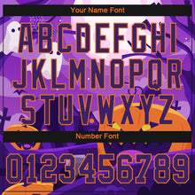 Load image into Gallery viewer, Custom 3D Pattern Halloween Pumpkins Horror Night Authentic Baseball Jersey