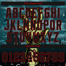 Load image into Gallery viewer, Custom 3D Pattern Halloween Horror Night Trick Treat Authentic Baseball Jersey