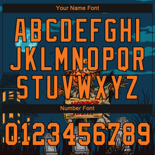 Load image into Gallery viewer, Custom 3D Pattern Halloween Pumpkins Horror Night Authentic Baseball Jersey