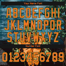 Load image into Gallery viewer, Custom 3D Pattern Halloween Trick Treat Horror Night Authentic Baseball Jersey