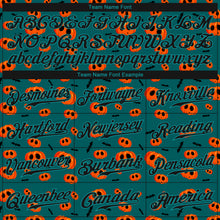 Load image into Gallery viewer, Custom 3D Pattern Halloween Pumpkins Authentic Baseball Jersey