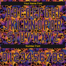 Load image into Gallery viewer, Custom 3D Pattern Halloween Skulls Authentic Baseball Jersey