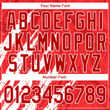 Load image into Gallery viewer, Custom Stitched Red Red-White 3D Pattern Design Sports Pullover Sweatshirt Hoodie