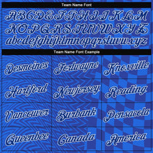 Load image into Gallery viewer, Custom Stitched Royal Royal-White 3D Pattern Design Sports Pullover Sweatshirt Hoodie