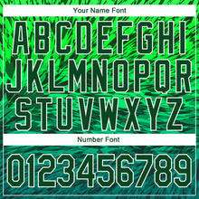 Load image into Gallery viewer, Custom Stitched Kelly Green Green-White 3D Pattern Design Gradient Abstract Sports Pullover Sweatshirt Hoodie