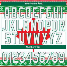 Load image into Gallery viewer, Custom Stitched Red White-Kelly Green 3D Canadian Flag Sports Pullover Sweatshirt Hoodie