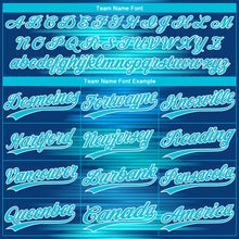 Load image into Gallery viewer, Custom Royal Lakes Blue-White 3D Pattern Design Authentic Baseball Jersey