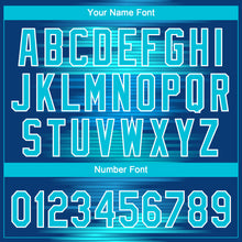 Load image into Gallery viewer, Custom Royal Lakes Blue-White 3D Pattern Design Authentic Baseball Jersey