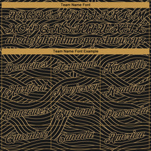 Load image into Gallery viewer, Custom Black Old Gold Authentic City Edition Basketball Jersey