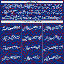 Load image into Gallery viewer, Custom Royal Red-White Authentic City Edition Basketball Jersey