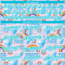 Load image into Gallery viewer, Custom Rainbow For Pride Month Love Is Love LGBT 3D Authentic Baseball Jersey