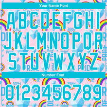 Load image into Gallery viewer, Custom Rainbow For Pride Month Love Is Love LGBT 3D Authentic Baseball Jersey