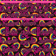 Load image into Gallery viewer, Custom Rainbow For Pride Month Love Is Love LGBT 3D Authentic Baseball Jersey