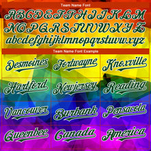 Load image into Gallery viewer, Custom Rainbow For Pride Month Love Is Love LGBT 3D Authentic Baseball Jersey