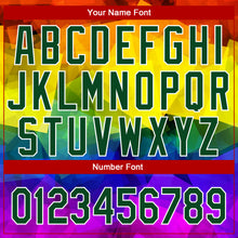 Load image into Gallery viewer, Custom Rainbow For Pride Month Love Is Love LGBT 3D Authentic Baseball Jersey