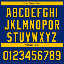 Load image into Gallery viewer, Custom Royal Yellow-Black 3D Seattle City Edition Fade Fashion Authentic Baseball Jersey