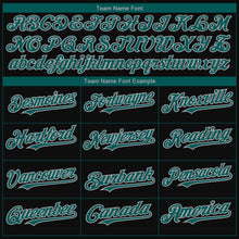 Load image into Gallery viewer, Custom Black Midnight Green-Gray 3D Philadelphia City Edition Fade Fashion Authentic Baseball Jersey