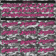 Load image into Gallery viewer, Custom Camo Pink-Black 3D Pink Ribbon Breast Cancer Awareness Month Women Health Care Support Authentic Baseball Jersey