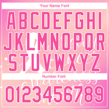 Load image into Gallery viewer, Custom Pink White 3D Pink Ribbon Breast Cancer Awareness Month Women Health Care Support Authentic Baseball Jersey