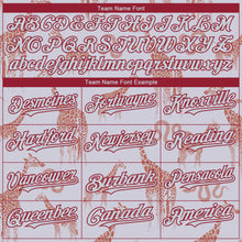 Load image into Gallery viewer, Custom Gray Silver-Cardinal 3D Pattern Design Giraffe And Snake Authentic Baseball Jersey