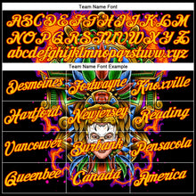 Load image into Gallery viewer, Custom Black Yellow-Red 3D Pattern Design Black History Month Performance T-Shirt