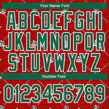 Load image into Gallery viewer, Custom Stitched Red Kelly Green-White Christmas Dog Wearing Santa Claus Costume 3D Sports Pullover Sweatshirt Hoodie