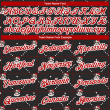 Load image into Gallery viewer, Custom Stitched Black Red-White Christmas Dog Wearing Santa Claus Costume 3D Sports Pullover Sweatshirt Hoodie