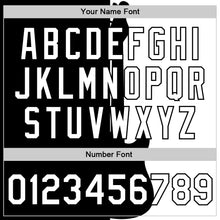 Load image into Gallery viewer, Custom Black White 3D Pattern Design Music Festival Guitar Rock And Roll Authentic Baseball Jersey