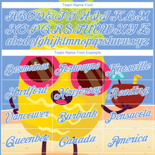 Load image into Gallery viewer, Custom Light Blue White 3D Pattern Summer Beach Holiday Authentic Basketball Jersey