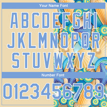 Load image into Gallery viewer, Custom City Cream Light Blue-White 3D Pattern Beach Seashells And Starfishes Authentic Basketball Jersey