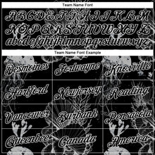 Load image into Gallery viewer, Custom Black White 3D Pattern Design Jellyfishes And Seashells Authentic Basketball Jersey