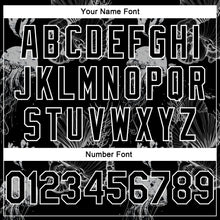 Load image into Gallery viewer, Custom Black White 3D Pattern Design Jellyfishes And Seashells Authentic Basketball Jersey