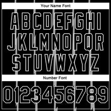 Load image into Gallery viewer, Custom Black White Lines Authentic City Edition Basketball Jersey