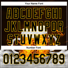 Load image into Gallery viewer, Custom Black Yellow 3D Pattern Design Beer Festival Authentic Baseball Jersey