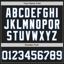 Load image into Gallery viewer, Custom Graffiti Pattern Black Pink-Light Blue 3D Scratch Authentic Baseball Jersey