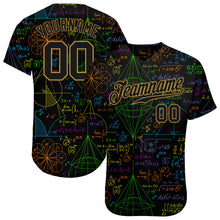 Load image into Gallery viewer, Custom 3D Pattern Design Math Authentic Baseball Jersey