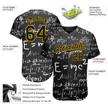 Load image into Gallery viewer, Custom 3D Pattern Design Math Authentic Baseball Jersey