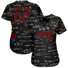 Load image into Gallery viewer, Custom 3D Pattern Design Math Authentic Baseball Jersey