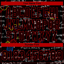 Load image into Gallery viewer, Custom 3D Pattern Design Math Authentic Baseball Jersey