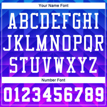 Load image into Gallery viewer, Custom Royal White Light Blue-Hot Pink Round Neck Sublimation Basketball Suit Jersey