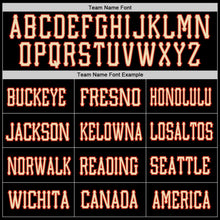 Load image into Gallery viewer, Custom Black Red-Cream Mesh Authentic Football Jersey