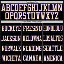 Load image into Gallery viewer, Custom Black Purple-Cream Mesh Authentic Football Jersey