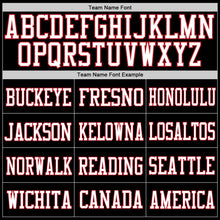 Load image into Gallery viewer, Custom Black White-Gray Mesh Authentic Football Jersey