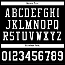 Load image into Gallery viewer, Custom Black White-Red Mesh Authentic Football Jersey