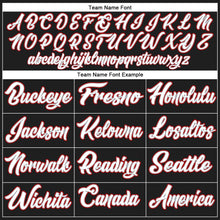 Load image into Gallery viewer, Custom Black White-Gray Authentic Baseball Jersey