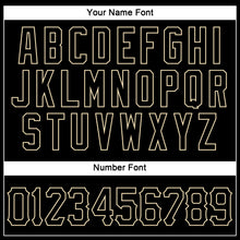 Load image into Gallery viewer, Custom Black Black-Cream Authentic Sleeveless Baseball Jersey