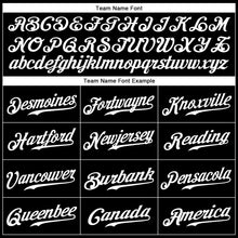 Load image into Gallery viewer, Custom Black White-Red Authentic Sleeveless Baseball Jersey