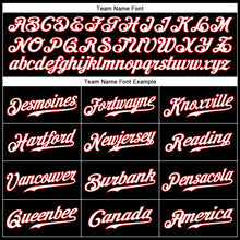 Load image into Gallery viewer, Custom Black White-Red Authentic Sleeveless Baseball Jersey