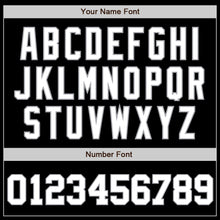 Load image into Gallery viewer, Custom Black White-Gray Authentic Baseball Jersey